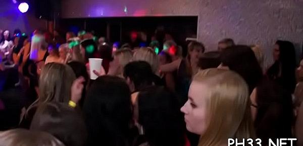  Yong girls in club are fucked hard by mature mans in gazoo and puss in time